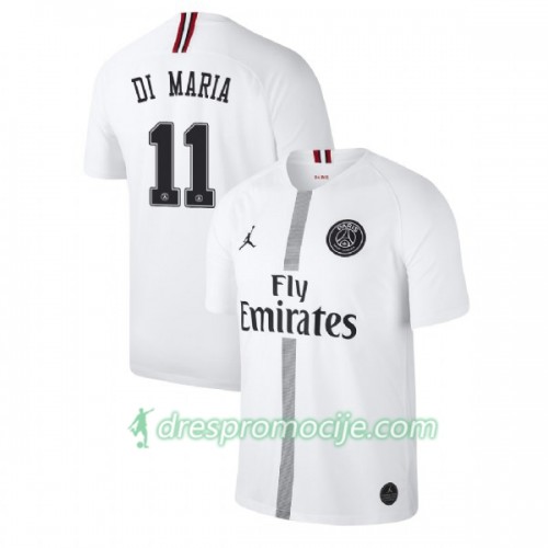 Paris Saint-Germain Dres Di Maria 11 Jodan Bijela Treći 2018/19 Kratkih Rukava Paris Saint-Germain Dres Di Maria 11 Jodan Bijela Treći 2018/19 Kratkih Rukava